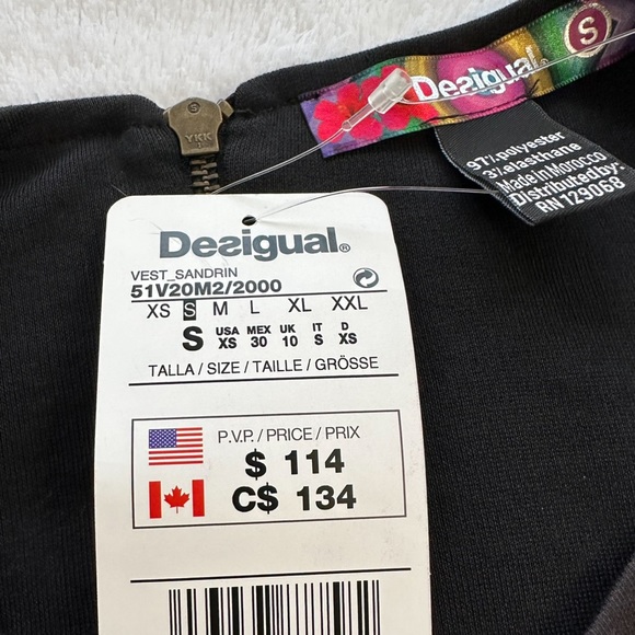 Desigual, Short Sleeve Dress, Size XS - Picture 8 of 9